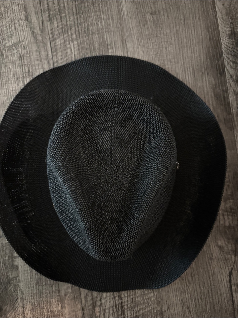C.C  Woven Cowgirl Hat with Beading Detail - Black - One Size - Picture 4 of 4